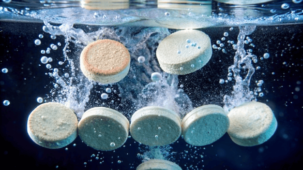 Pastilles de sel pour traitement de lâ€™eau